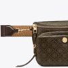 Mini sac banane en toile enduite T Monogram