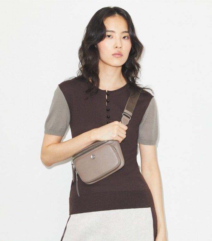 Mini sac banane grainé Mini sac banane grainé