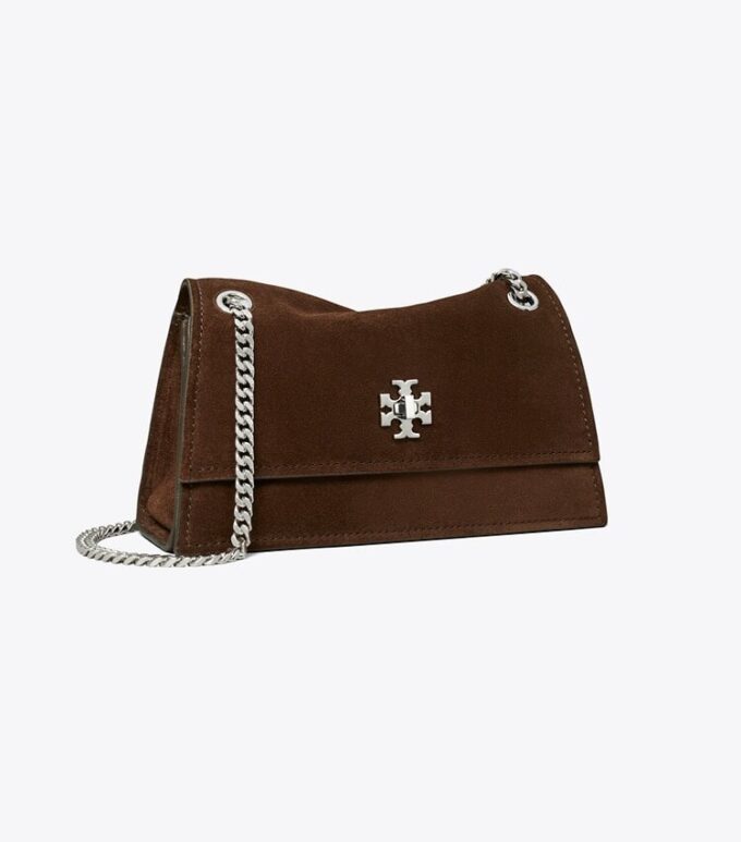 Mini sac à bandoulière en daim Kira Turnlock Mini sac à bandoulière en daim Kira Turnlock