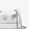 Mini sac à bandoulière Kira Turnlock métallisé