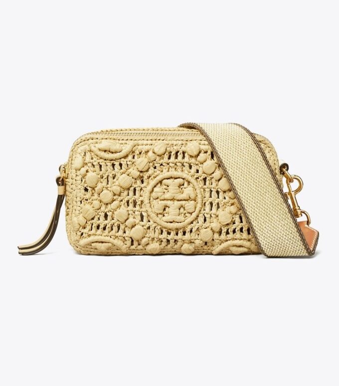 Mini sac à bandoulière Miller en raphia Mini sac à bandoulière Miller en raphia