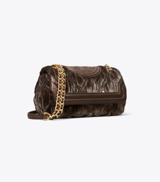 Mini sac Fleming en velours doux