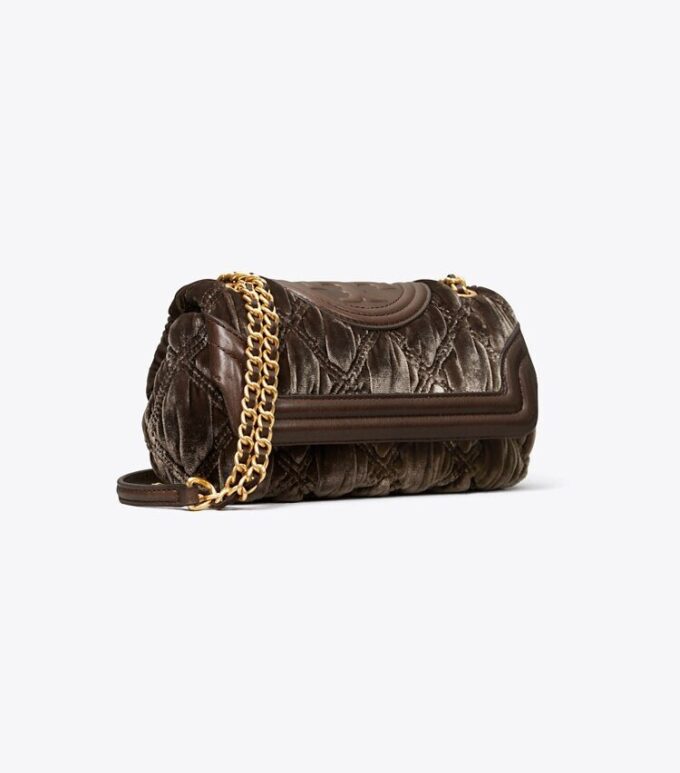Mini sac Fleming en velours doux Mini sac Fleming en velours doux