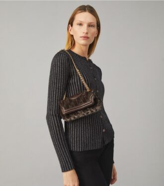 Mini sac Fleming en velours doux