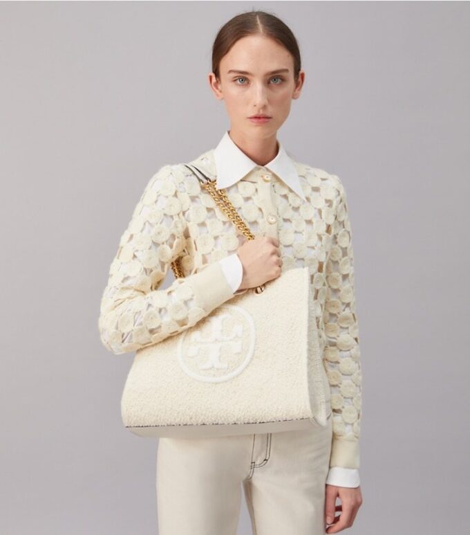Mini sac fourre-tout Ella Bouclé Chain Mini sac fourre-tout Ella Bouclé Chain