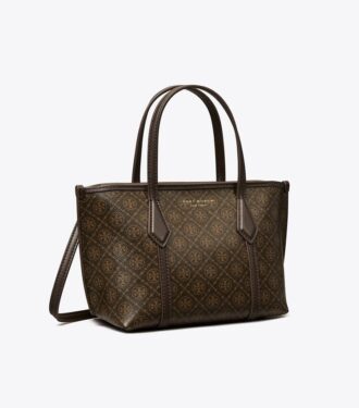 Mini sac fourre-tout Perry en toile enduite