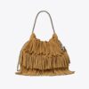 Mini sac hobo Fleming en daim à franges Mini sac hobo Fleming en daim à franges