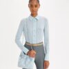 Mini sac hobo Fleming en denim souple Mini sac hobo Fleming en denim souple