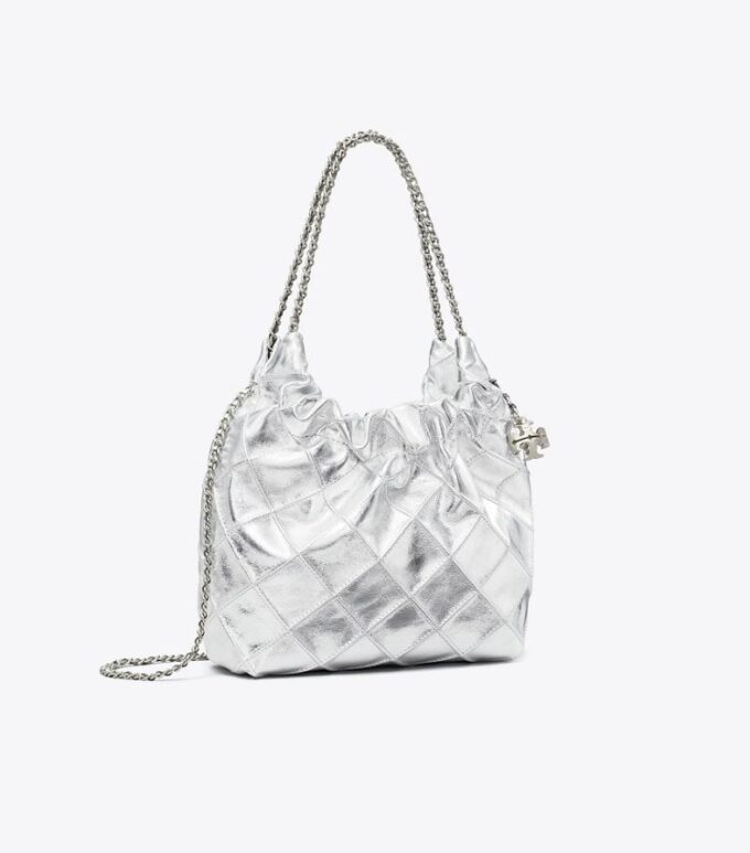 Mini sac hobo Fleming métallisé Mini sac hobo Fleming métallisé