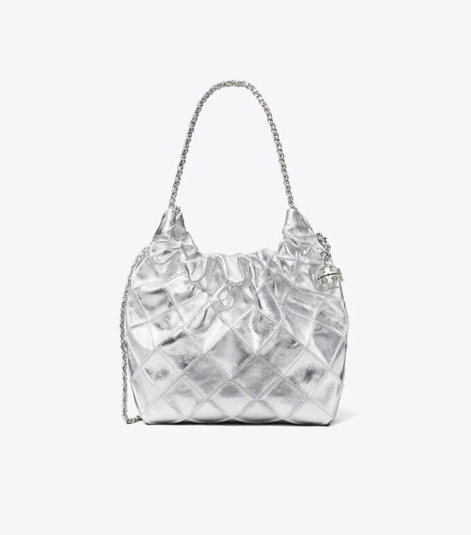 Mini sac hobo Fleming métallisé Mini sac hobo Fleming métallisé