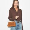Mini sac à main Eleanor en daim Mini sac à main Eleanor en daim