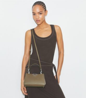 Mini sac à main Eleanor grainé