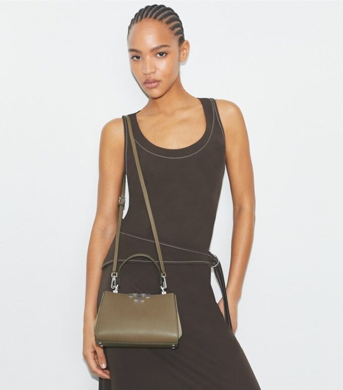 Mini sac à main Eleanor grainé Mini sac à main Eleanor grainé