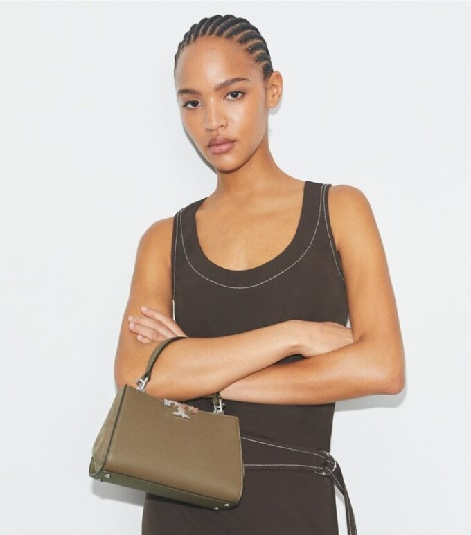 Mini sac à main Eleanor grainé Mini sac à main Eleanor grainé