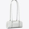 Mini sac à main en cuir froissé Marshmallow Mini sac à main en cuir froissé Marshmallow