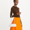 Mini sac à main en cuir froissé Marshmallow Mini sac à main en cuir froissé Marshmallow