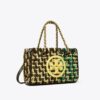 Mini sac à main Fleming en tweed souple avec chaîne Mini sac à main Fleming en tweed souple avec chaîne