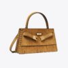 Mini sac à main Lee Radziwill en daim à franges et poignée supérieure Mini sac à main Lee Radziwill en daim à franges et poignée supérieure