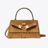 Mini sac à main Lee Radziwill en daim à franges et poignée supérieure Mini sac à main Lee Radziwill en daim à franges et poignée supérieure