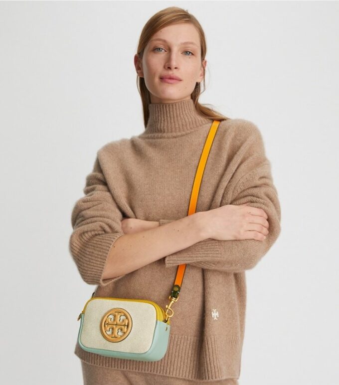 Mini sac Perry Bombé en toile Mini sac Perry Bombé en toile