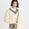 Mini sac Perry Bombe en cuir verni avec coutures whipstitch Mini sac Perry Bombe en cuir verni avec coutures whipstitch