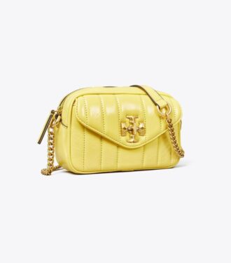 Mini sac pour appareil photo Kira en cuir verni