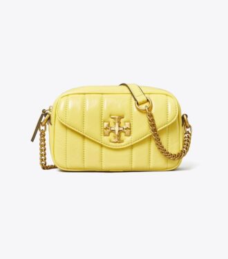 Mini sac pour appareil photo Kira en cuir verni