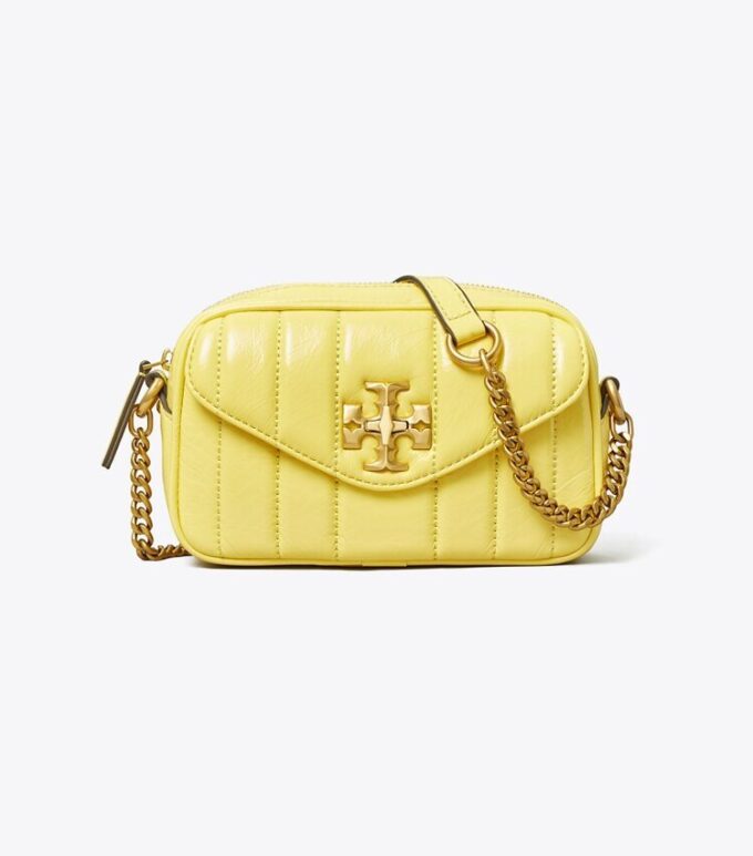 Mini sac pour appareil photo Kira en cuir verni Mini sac pour appareil photo Kira en cuir verni