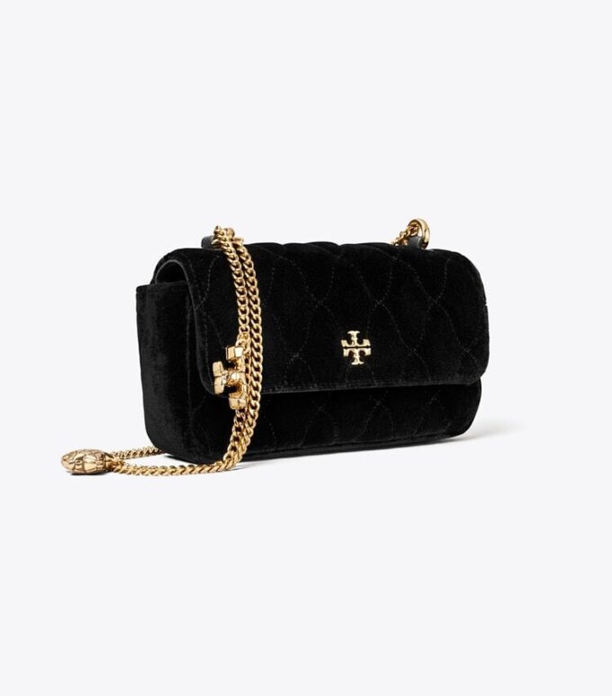 Mini sac à rabat Kira en velours