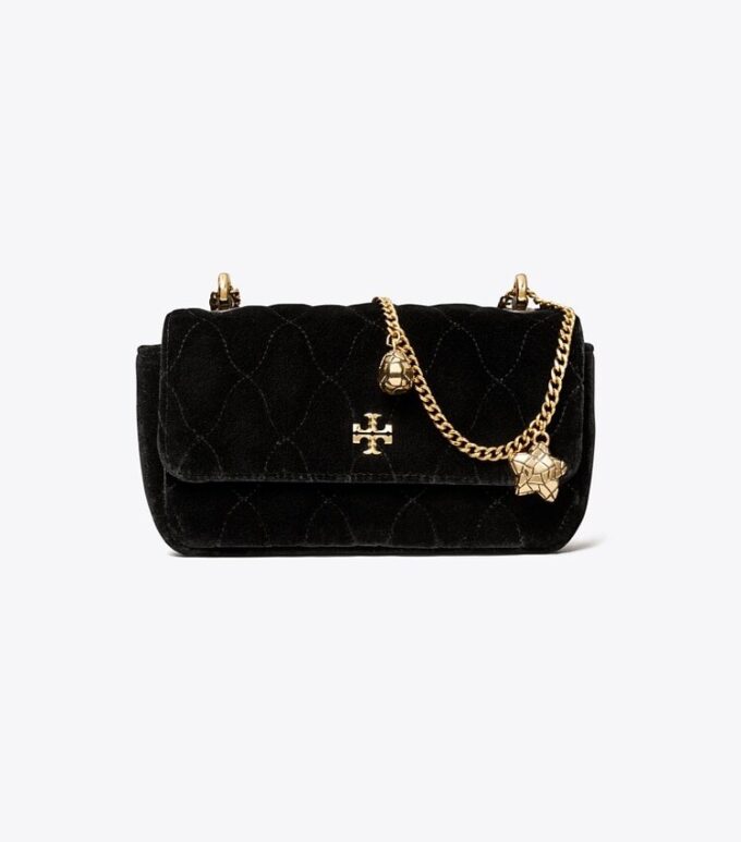 Mini sac à rabat Kira en velours
