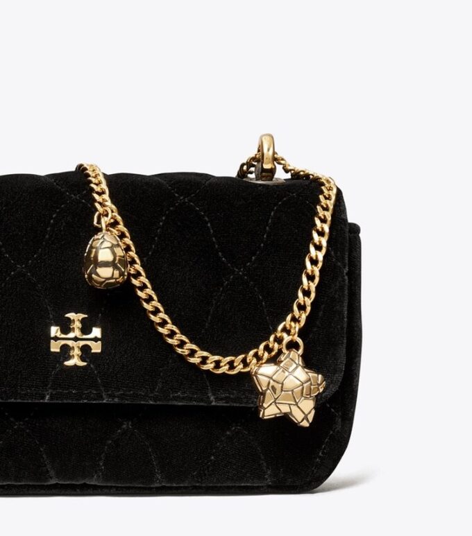 Mini sac à rabat Kira en velours