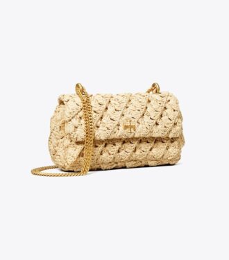 Mini sac à rabat tissé Kira