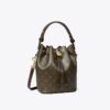 Mini sac seau en toile enduite T Monogram Mini sac seau en toile enduite T Monogram