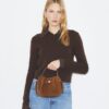 Mini sac seau Romy en daim Mini sac seau Romy en daim