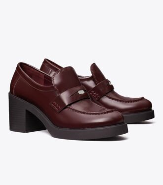 Mocassins à talons classiques