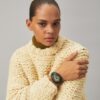 Montre-bracelet Evil Eye, cuir Luggage/vert, 27 mm Montre-bracelet Evil Eye, cuir Luggage/vert, 27 mm