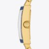 Montre Buddy Bangle, acier inoxydable bleu marine/doré, 25 x 32 mm Montre Buddy Bangle, acier inoxydable bleu marine/doré, 25 x 32 mm