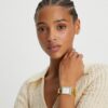 Montre Buddy Bangle, acier inoxydable doré/multicolore, 26 x 32 mm Montre Buddy Bangle, acier inoxydable doré/multicolore, 26 x 32 mm