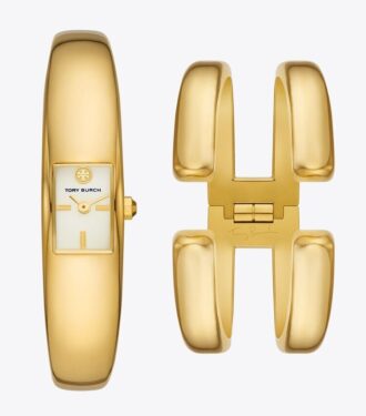 Montre Puzzle, acier inoxydable doré, 15 x 19 mm