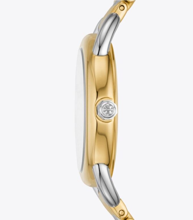 Montre Ravello, deux tons or/acier inoxydable/ivoire, 32 x 40 mm Montre Ravello, deux tons or/acier inoxydable/ivoire, 32 x 40 mm