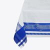 Nappe carrée en jacquard rose, 178 cm Nappe carrée en jacquard rose, 178 cm