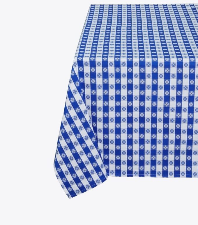 Nappe carrée en vichy 178 cm Nappe carrée en vichy 178 cm