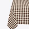 Nappe en vichy, 120″ x 70″ Nappe en vichy, 120″ x 70″