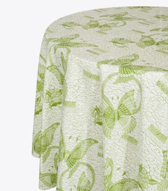 Nappe ronde Butterfly Batik, 304,8 cm