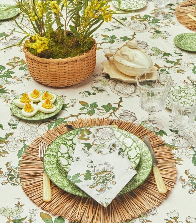 Nappe ronde Happy Times Bouquet, 305 cm Nappe ronde Happy Times Bouquet, 305 cm