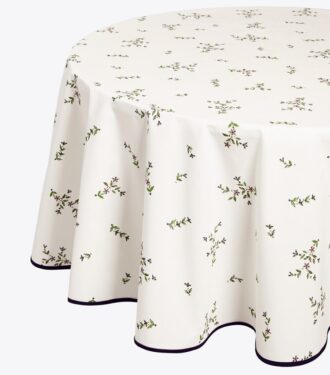 Nappe ronde Jolie Fleur, 178 cm