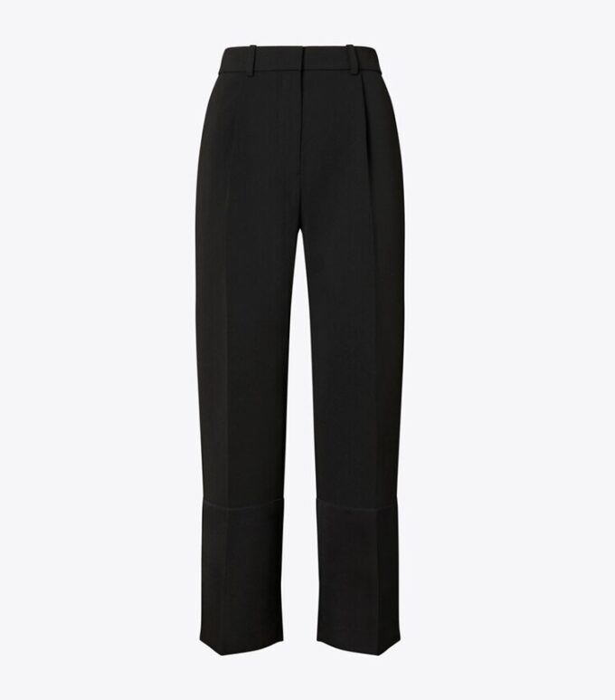 Pantalon court en crêpe Pantalon court en crêpe