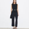 Pantalon court en crêpe Pantalon court en crêpe