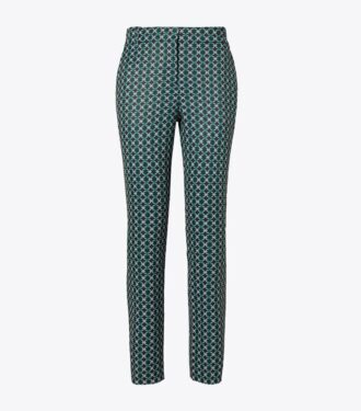 Pantalon de golf en twill technique imprimé Pantalon de golf en twill technique imprimé