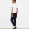 Pantalon de jogging en velours avec logo T Pantalon de jogging en velours avec logo T